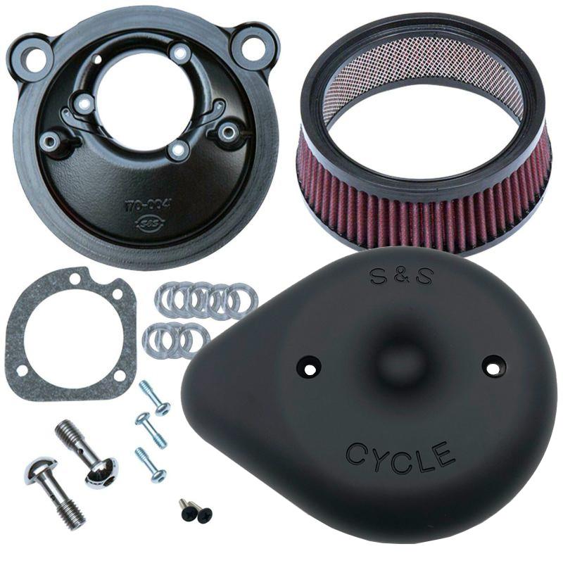 S&Sステルスエアクリーナースポーツスター用　スポスタ。 S&S スポーツスター用 ステルスエアクリーナー ティアドロップタイプ