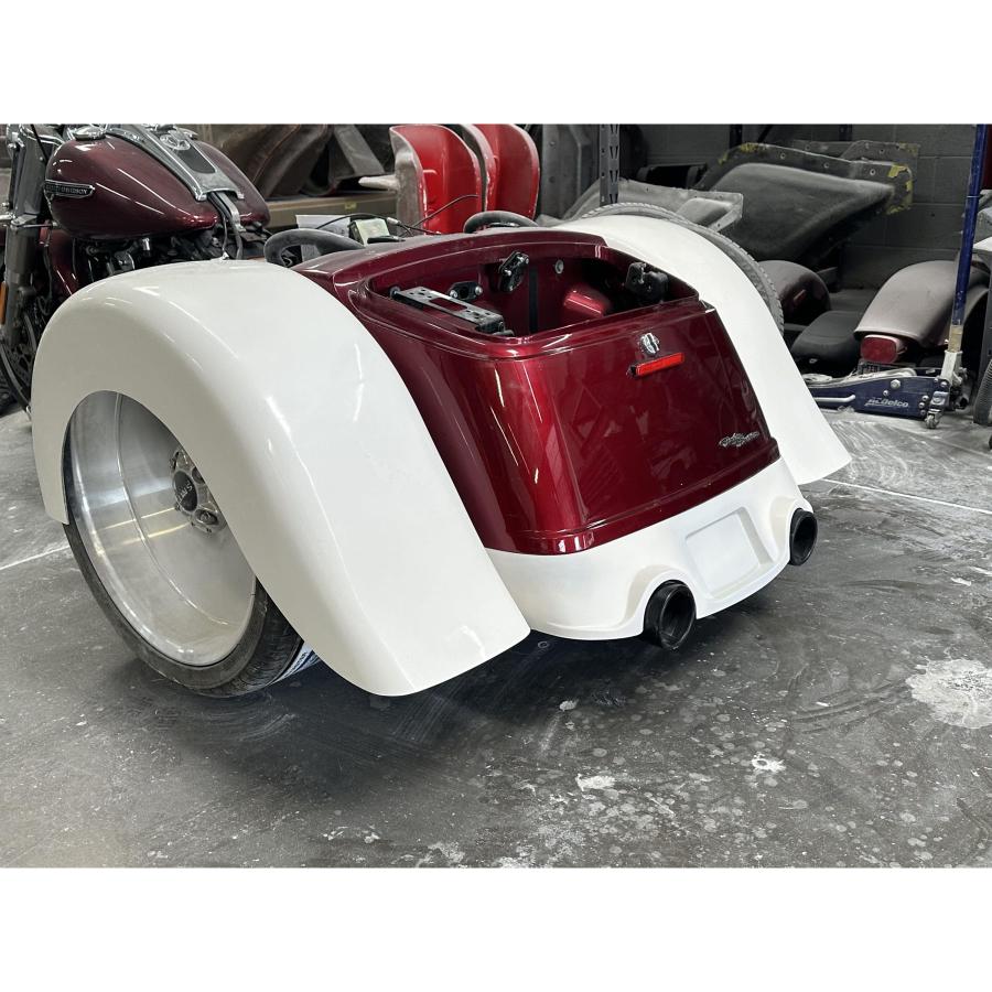 Dirty Bird ロワーエクステンションスカートキット フリーホイーラー、ロードグライド3の画像