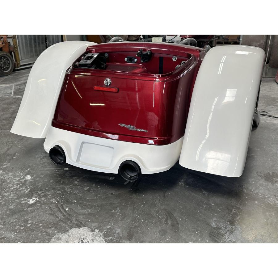 Dirty Bird ロワーエクステンションスカートキット フリーホイーラー、ロードグライド3の画像