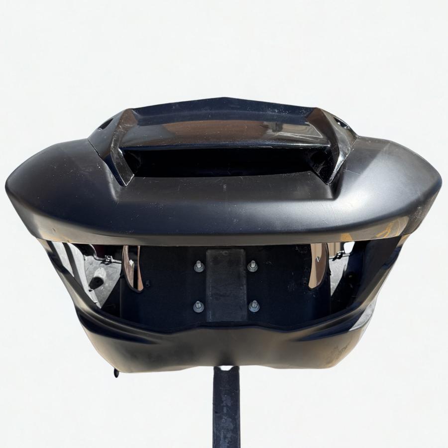 Dirty Bird 2024以降ロードグライド Flat Top ウィンドシールド : HD