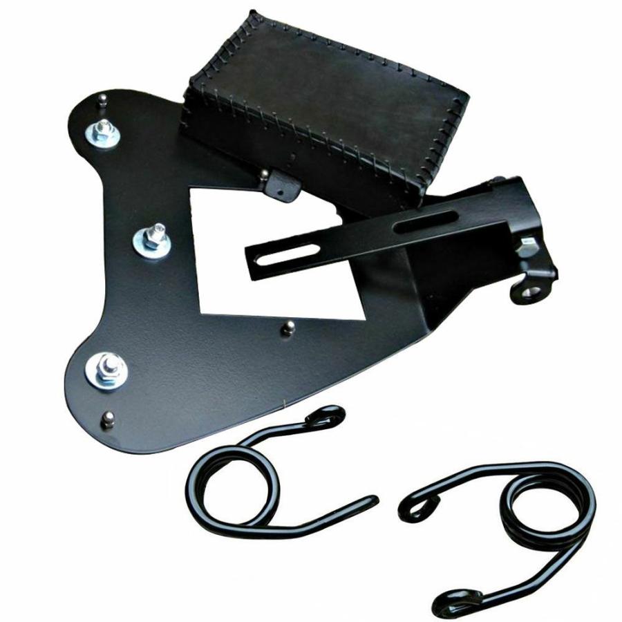 dhカスタム DHC-KIT-SP07-PBK スプリングシートキット 2007〜2009 スポーツスター ブラック