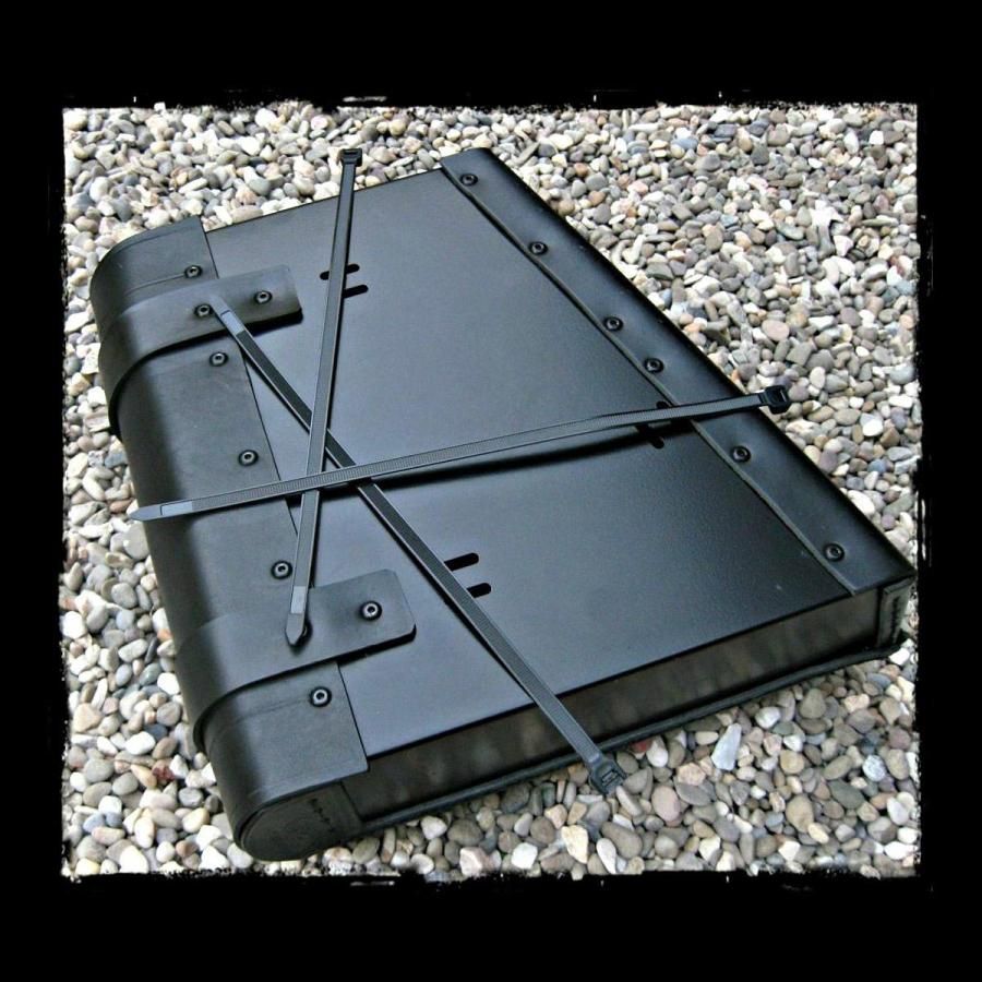 DHC-SBAG-SKL-BLK-A:dhカスタム サドルバッグ スカル ブラック モデルA_2