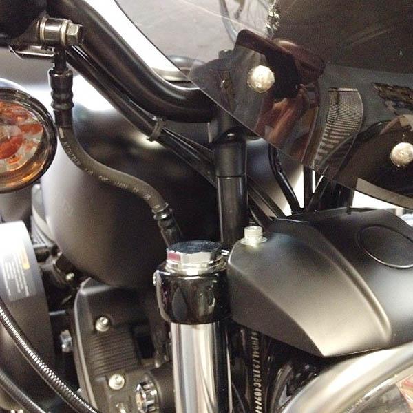 DK-Customハンドルバーライザーエクステンション３インチ DK-Custom ハンドルバー ライザーエクステンション 3インチ : HD-PARTS