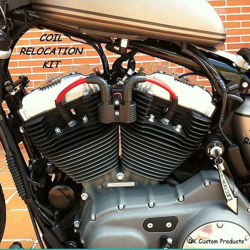 ハーレー イグニッションコイル移設キット 2007〜2021 スポーツ ハーレー イグニッションコイル移設キット 2007〜2021 スポーツ