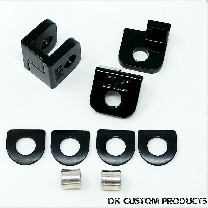 DKカスタム DK-M8-SFT-FPA DK Custom M8ソフテイル フットペグアダプター