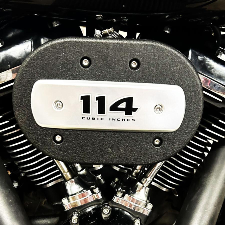 M8 ツーリング、ソフテイル 828ハイフローエアクリーナー (リンクル 