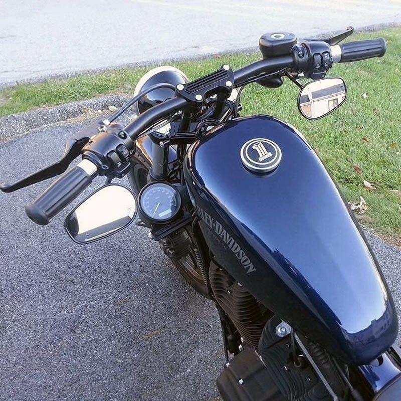 DK Custom Products Harley Sportster Speedometer & Indicator Lights Relocation Kit DK-SPT-SPILR 