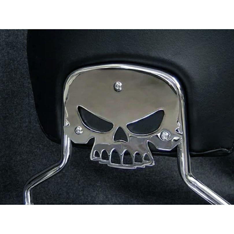 ダグズカスタム DONSTER-BRMT-CHR DONSTER バックレストマウント クローム デタッチャブル・パッセンジャーバックレスト用スカルマウント