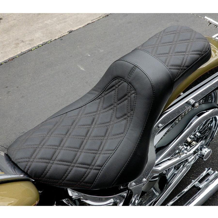 2000〜2017 FLST/C/N/F FastBack 2アップシート ダブルダイアモンド