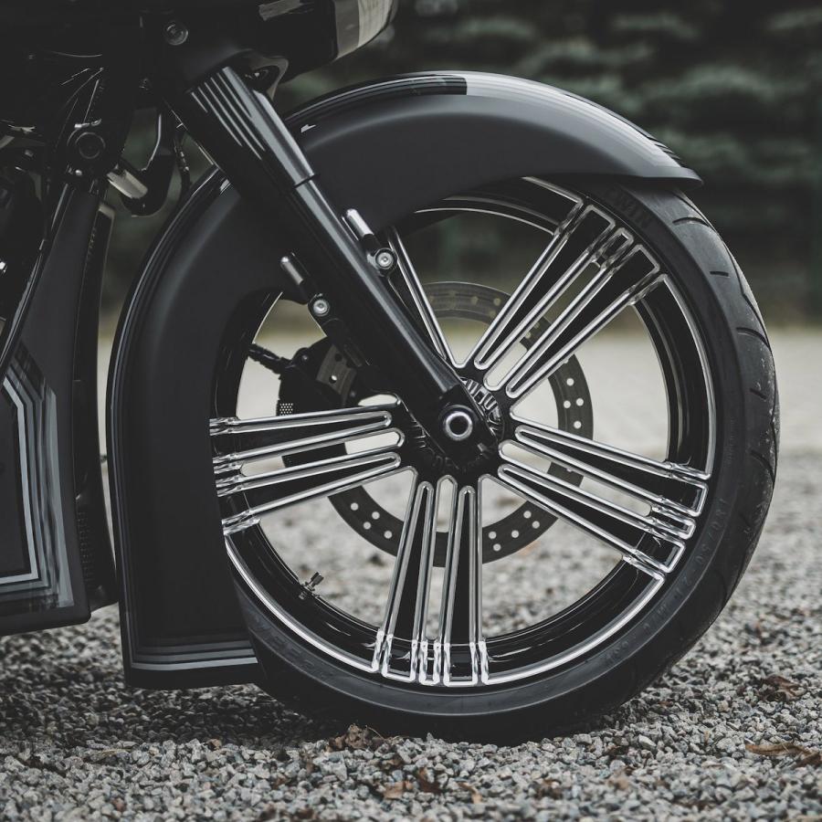 Killer Custom FF21FAT14 BULLDOG 21x5.5インチ・ファットフロントホイール用フェンダー 2014〜 ツーリング