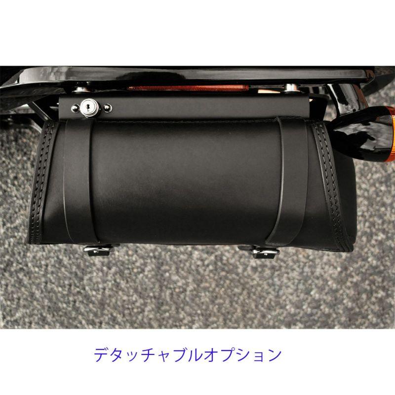 エンズクオイオ Folk レザーサドルバッグ 12L (ダークブラウン) TC