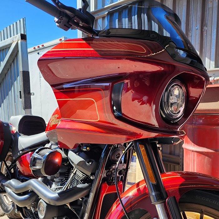 Paul Yaffe ステルス・フェアリングサポートバー M8ソフテイル