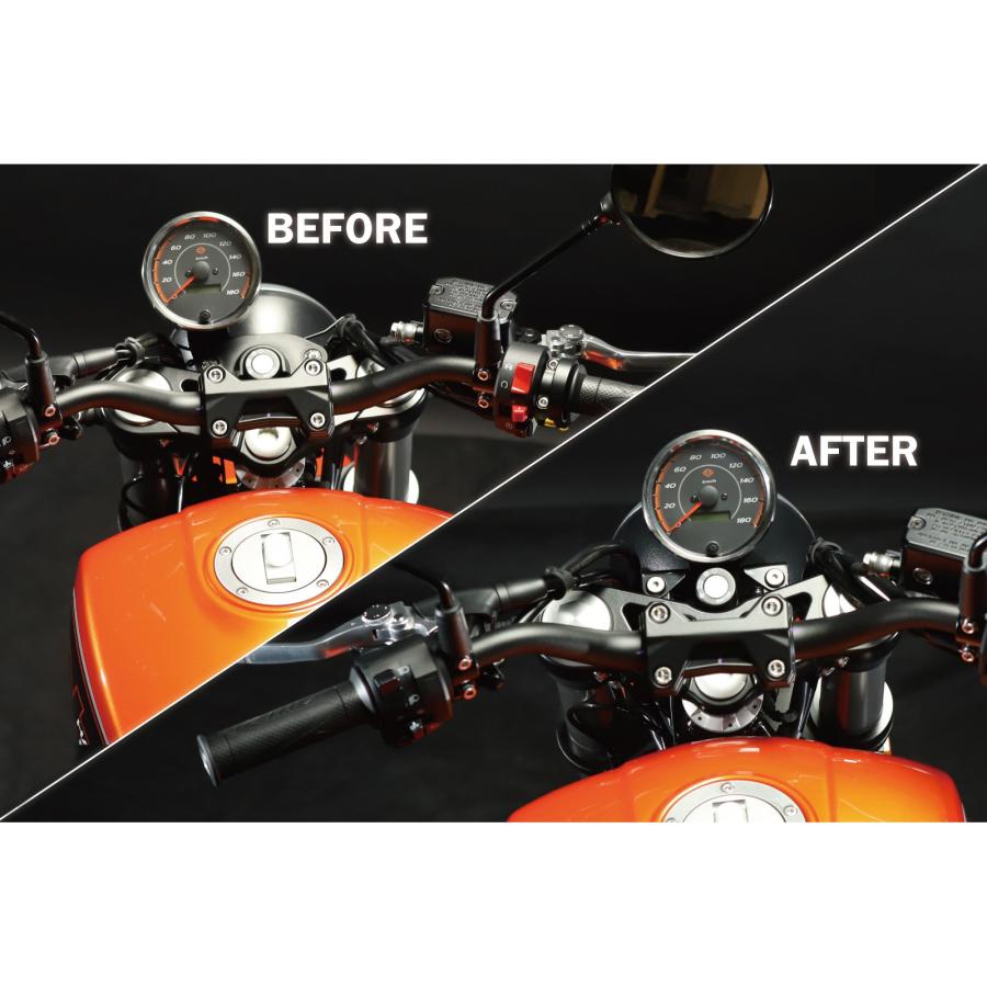 ハーレー X350 センターマウント・メーターステー GOODS : HD-PARTS