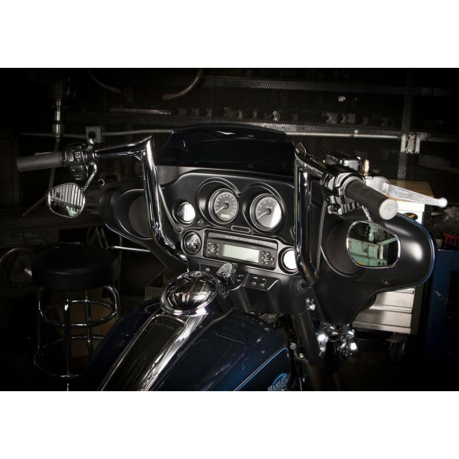 Factory47 ASSAULT ハンドルバー FLHX/FLHT クローム 10インチ : HD