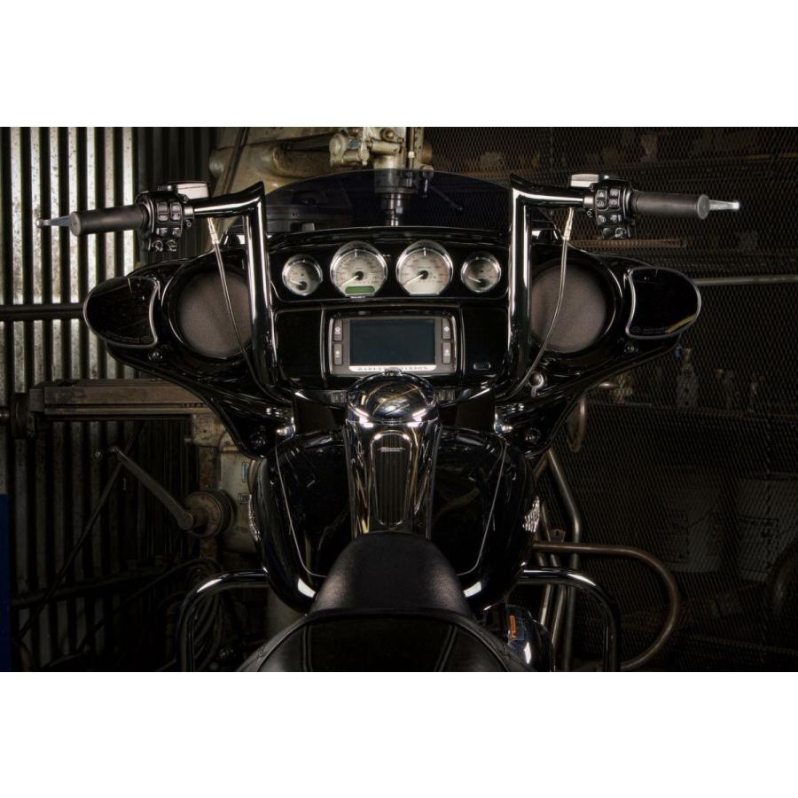 Factory47 HB1025016B ASSAULT ハンドルバー FLHX/FLHT グロスブラック 