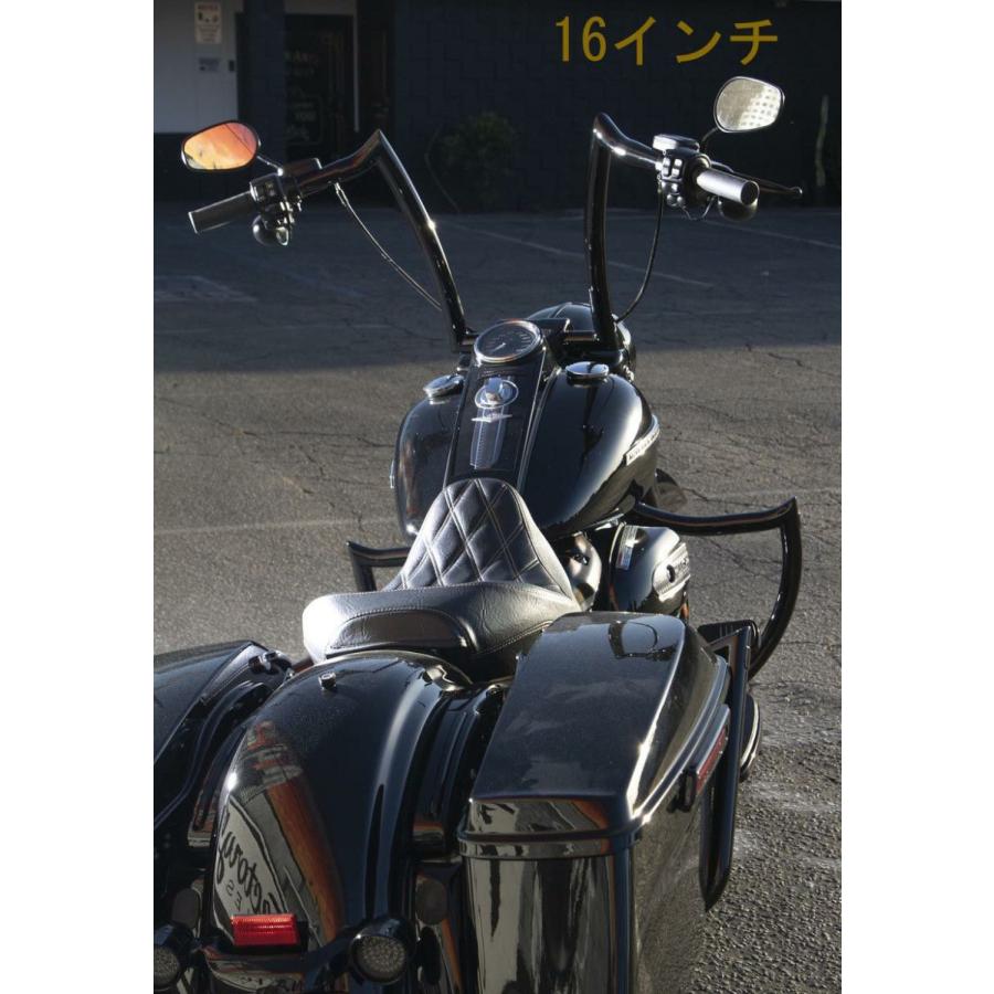 ☆ラスト1点‼☆14インチ ハンドル ブラック Factory47□レガシーハンドルバー 14インチ ブラック 【15-21年
