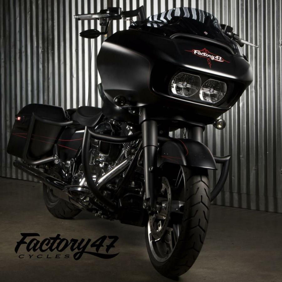HB1825014M:Factory47 シグネチャー ハンドルバー FLTR/FLHR マット 