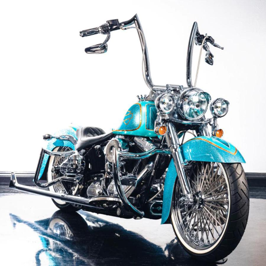 PHANTMOMビンテージ、カスタムハンドル Factory47 Nomad ハンドルバー 18インチ クローム : HD-PARTS ハーレー