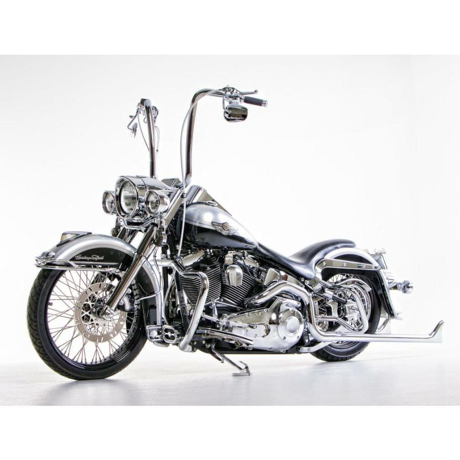 Factory47 HB3105014B RIVERA ハンドルバー FLTR グロスブラック 14インチ_3