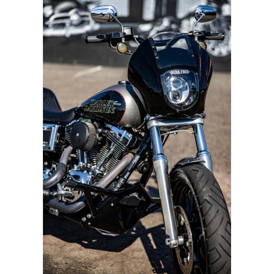 Factory47 Cali Bar プルバック 12インチ ブラック : HD-PARTS 
