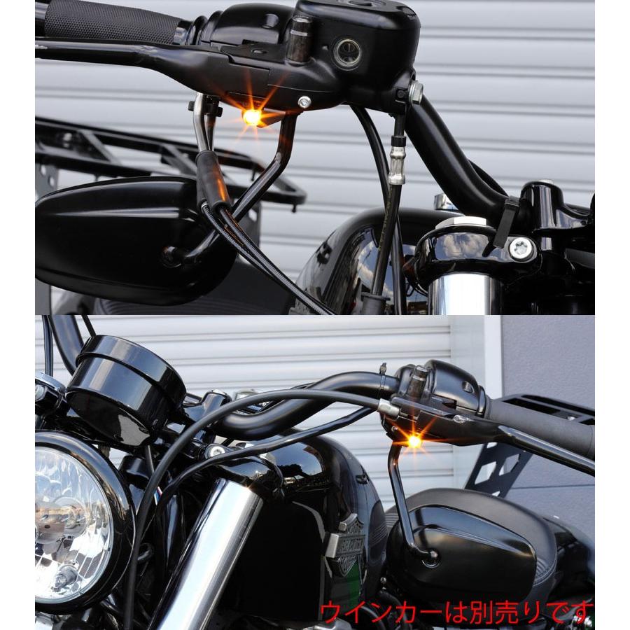 KIJIMA NANO LEDウィンカー ライト & マウントステーセット ウインカーランプNano & ナンバーサイドマウントステーSET - キジマ