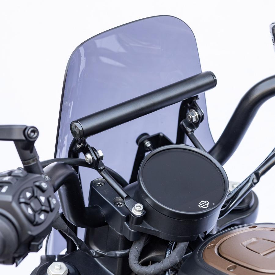 スポーツスターS マウントバー付ウィンドスクリーンキット KIJIMAの画像