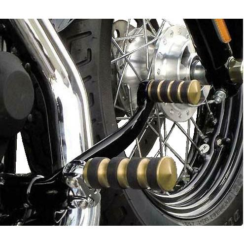 キジマ アルミブレーキアーム フォワードステップ用 ブラック : HD