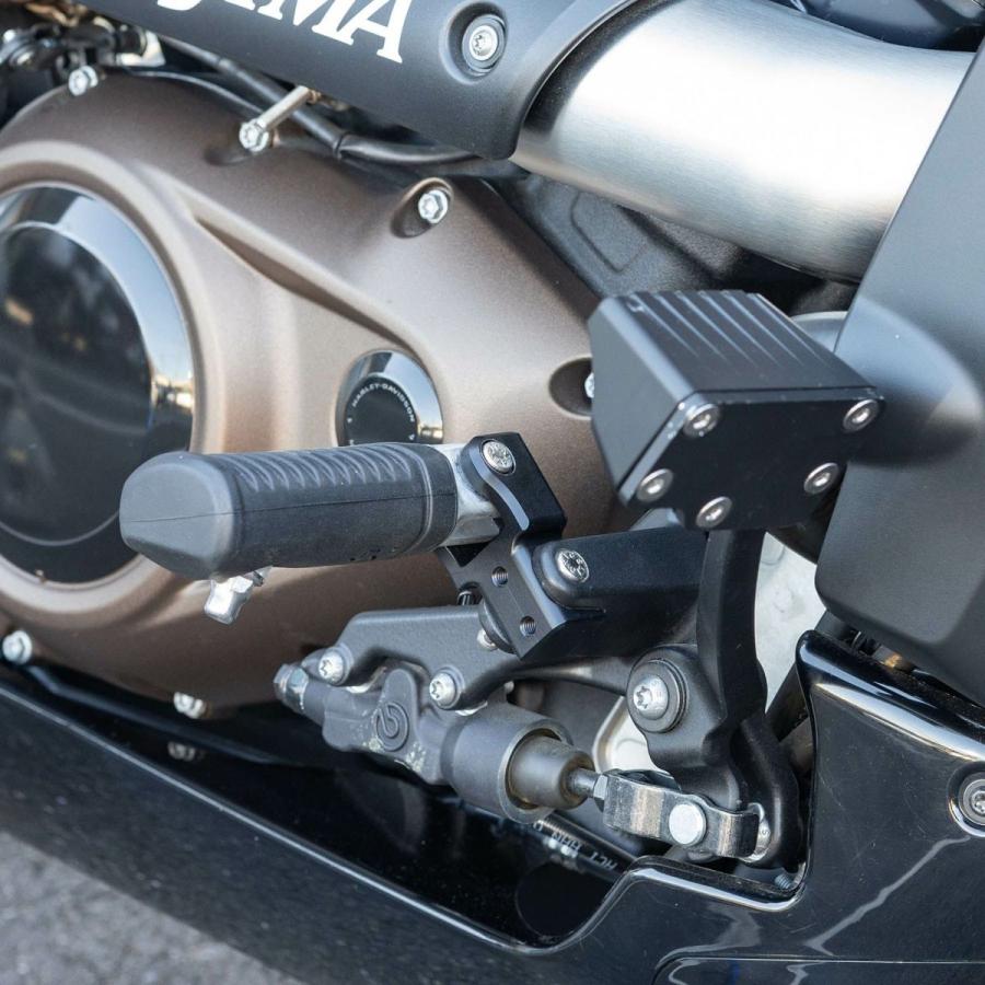 ハーレーステップボード ブレーキペダル　ブラケット ハーレー 2021以降 スポーツスターS ステップアップ ブラケット