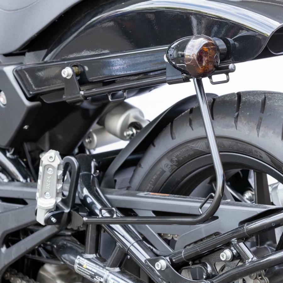 ハーレー X500 サドルバッグガード 左用 (ブラック) キジマ : HD-PARTS