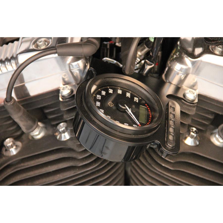 Cult Werk スポーツスター スピードメーターサイドマウントブラケット