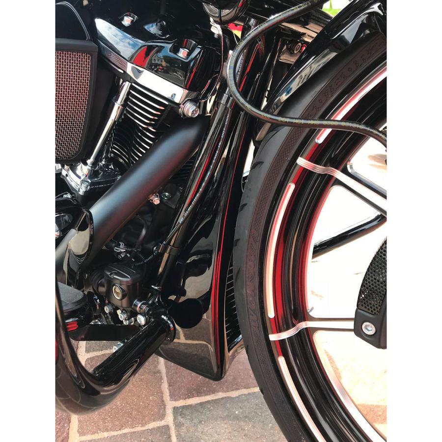 Cult Werk カスタム・チンスポイラー M8ツーリング用 グロスブラック