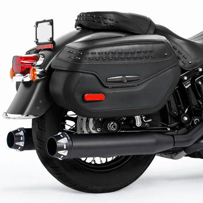 ハーレー M8ソフテイル トゥルーデュアルエキゾースト用 4インチ