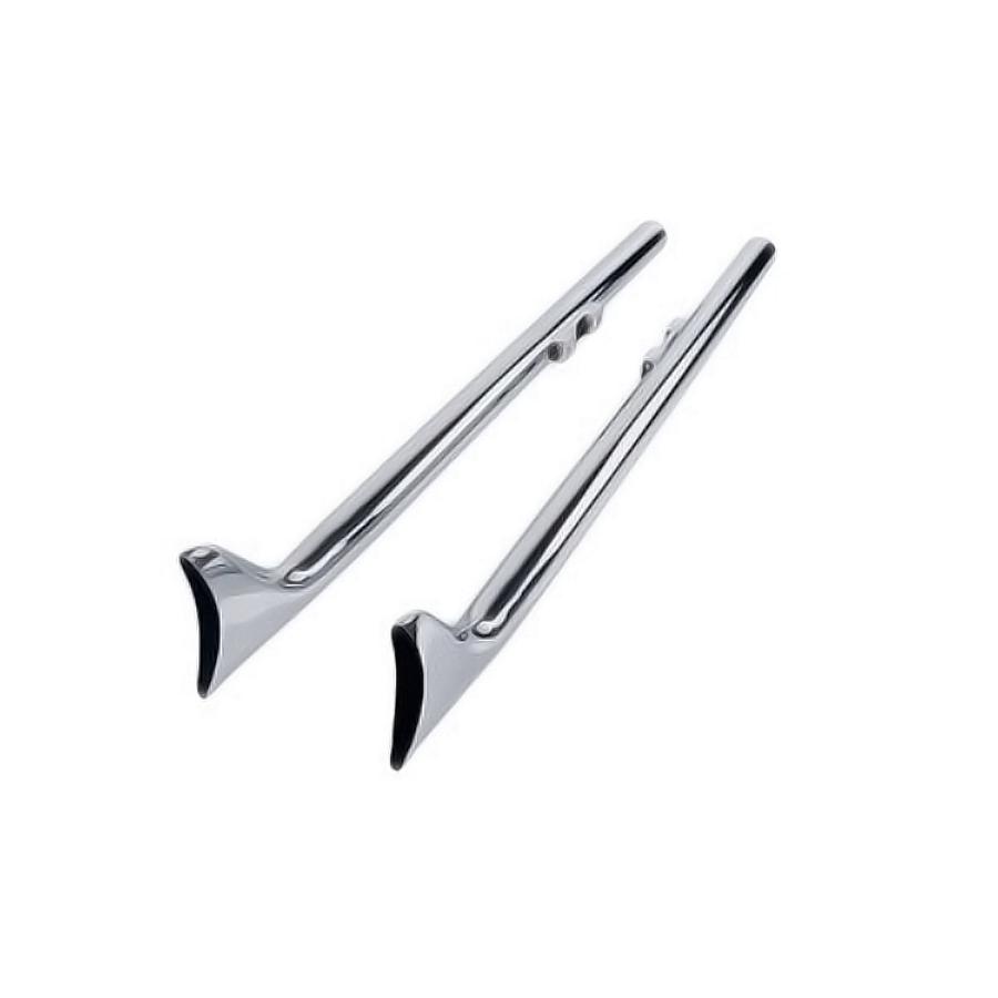 ハーレー　フィッシュテールスリップオンマフラー　39インチ ソフテイル トゥルーデュアルヘッダー用 39インチ・フィッシュ