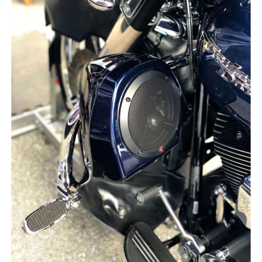 ホグワークズ HW144006 HOGWORKZ ベント付ロアーフェアリング用 6.5インチスピーカーポッド スーペリアブルー