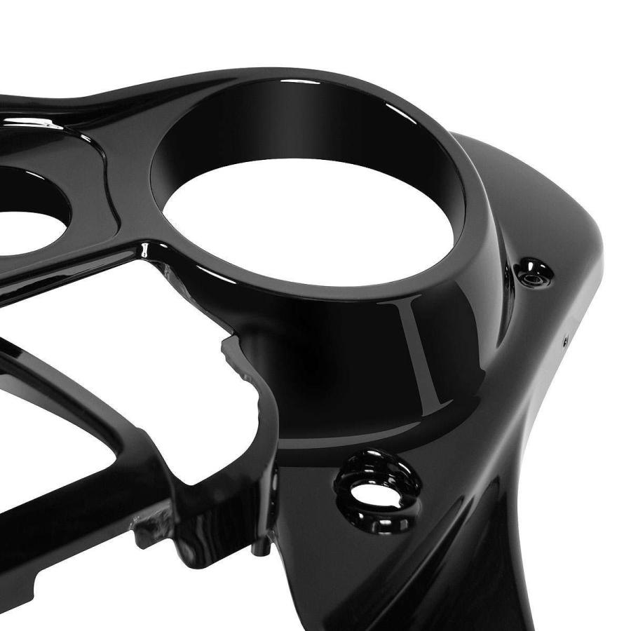 特価品コーナー☆ HW229108 インナーフェアリング ビビッドブラック L、FLHTK 2014〜2023 S、FLHXST FLHTCU L、FLHX メーター、インジケーター HW229208 HOG WORKZ インナーフェアリング 1997〜2013 ビビッドブラック