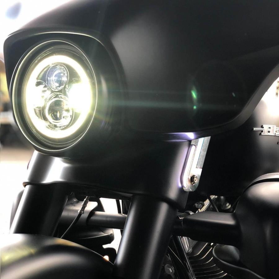 HOGWORKZ カスタム LEDウインカー FLHX、FLHT用 クローム : HD-PARTS