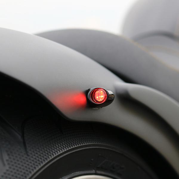 KODLIN スムースブレットスタイル・3-1リアターンシグナル ブラック