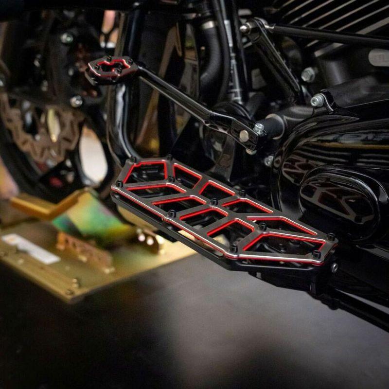 コドリン NXL レッドライン・フロアボード ツーリング、ソフテイル