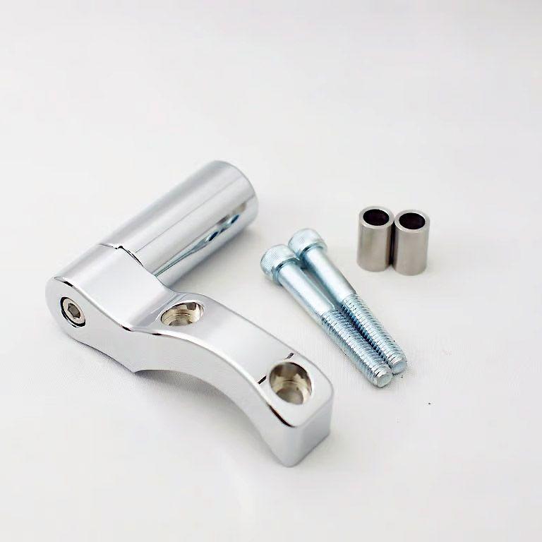 ハーレー M8 ブレイクアウト ライザークランプ用 デバイスマウントバー 