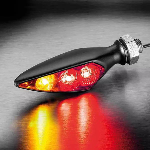 Kellermann(ケラーマン) Rhombus S DF ダーク テールライト一体型ウインカー 左後用 マットブラック