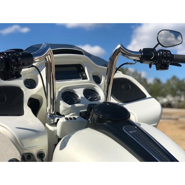 KST Kustoms SPEARHEAD 1.5インチ径 3ピース・ハンドルバー 14インチ 