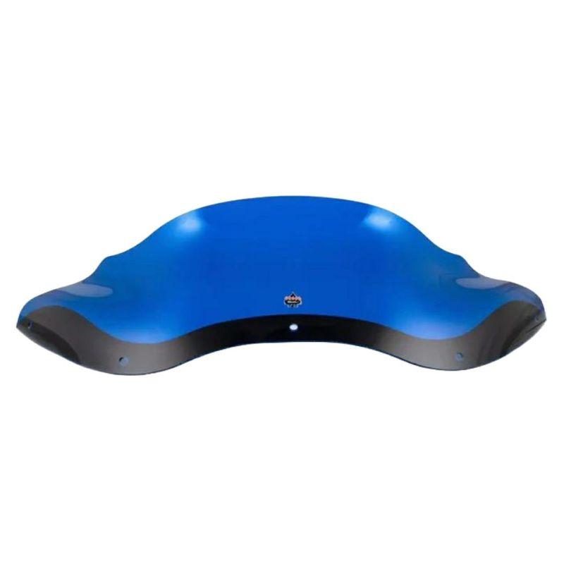 クロック　ワークス　ウィンドシールド クロックワークス 8インチ FLAREウインドシールド ブルー : HD-PARTS