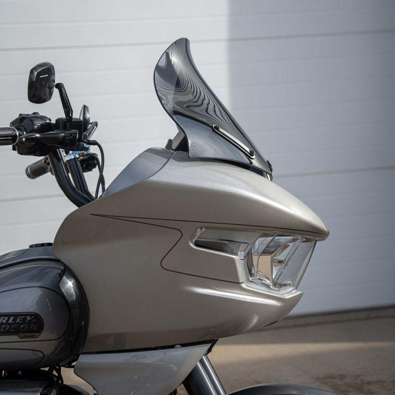 ツーリング 15～ クロックワークス FLARE ウインドシールド Klock Werks 14-15ツーリング用ウインドシールド「Flare