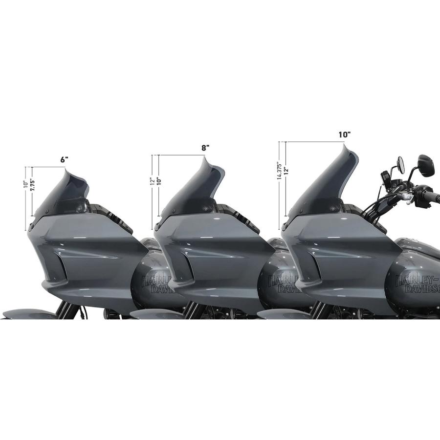 ハーレー ソフテイル フレア ウインドシールド 8インチ ダーク ハーレー ソフテイル フレア ウインドシールド 8インチ ダーク