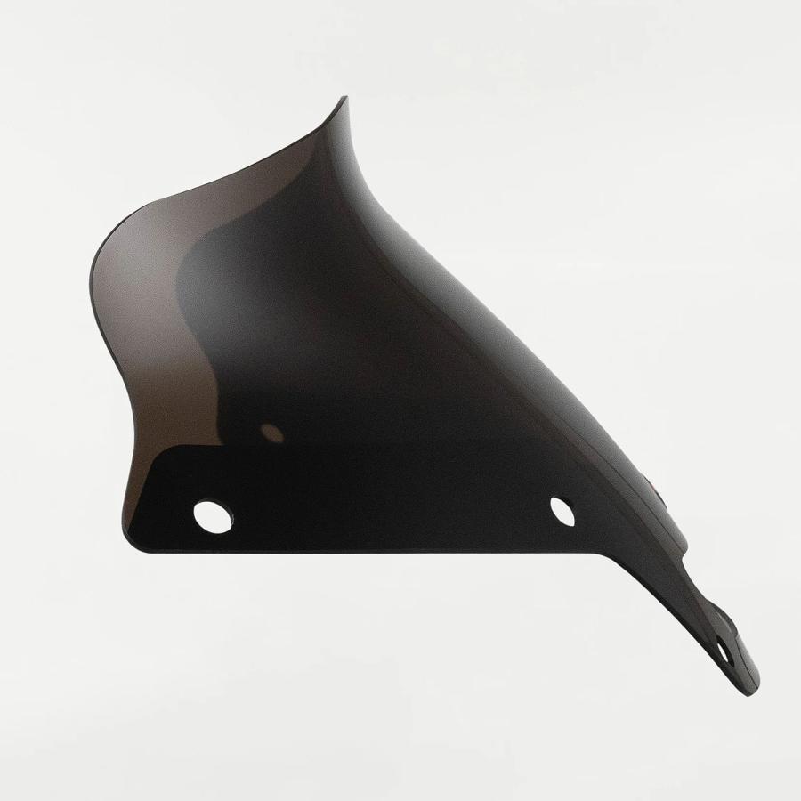 クロックワークス 6インチ ウインドシールド　ブロンズ ローライダーst クロックワークス ローライダーST用ウインドシールド