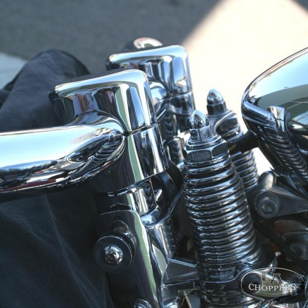 LA Choppers 1.5インチ スプリンガー用ライザー（1.25インチ径ハンドル