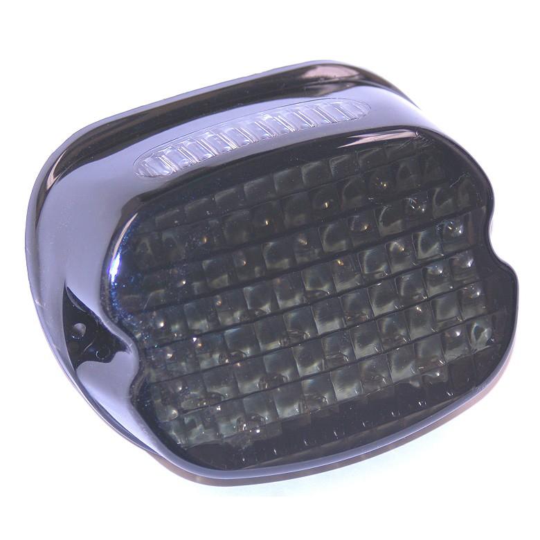 スラントバック 薄型デザイン LEDテールライト スモークレンズ 専用 レトリックライティング LE0014 スラントバック LEDテールライト