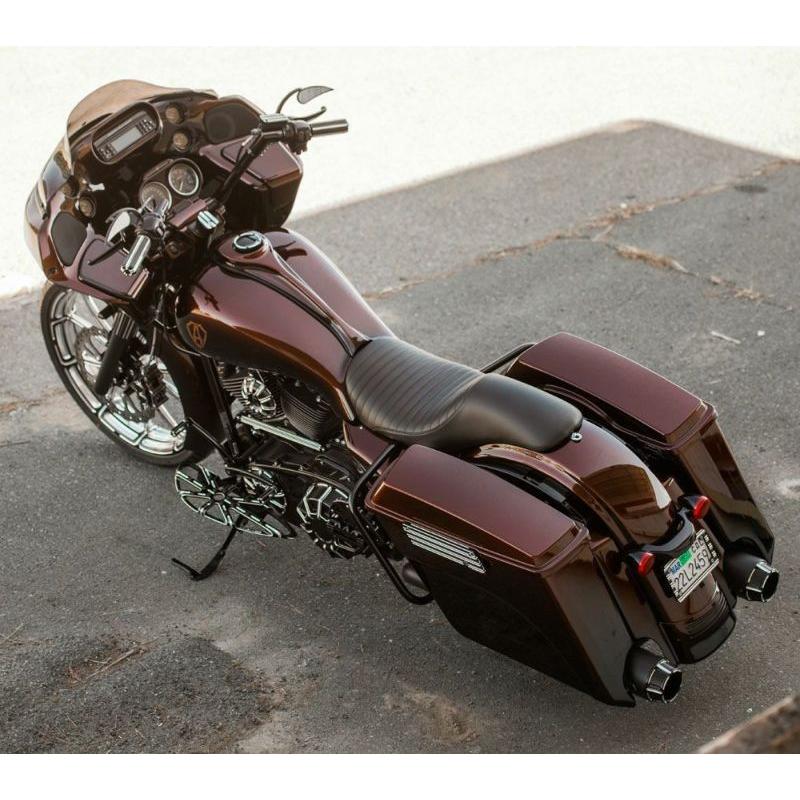 ラペラ LK-867NBPT ラペラ アレンネス Winged ストレッチ ガスタンク用シート Silhouette Pleated 2008〜 ツーリング、トライク_2