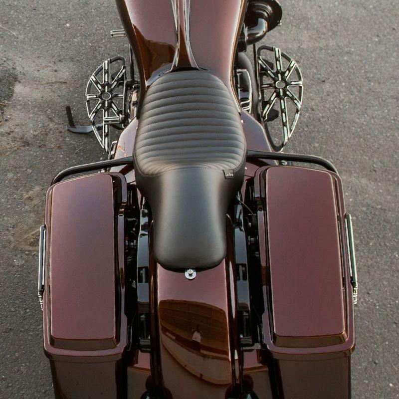 ラペラ LK-867NBPT ラペラ アレンネス Winged ストレッチ ガスタンク用シート Silhouette Pleated 2008〜 ツーリング、トライク_4