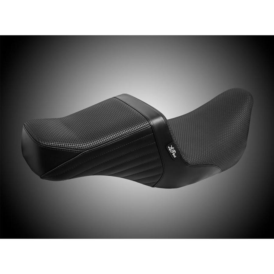 Le Pera 2023以降 CVOロードグライド/ストリートグライド TailWhip 2UPシート (バスケット柄) LV-587BW_2